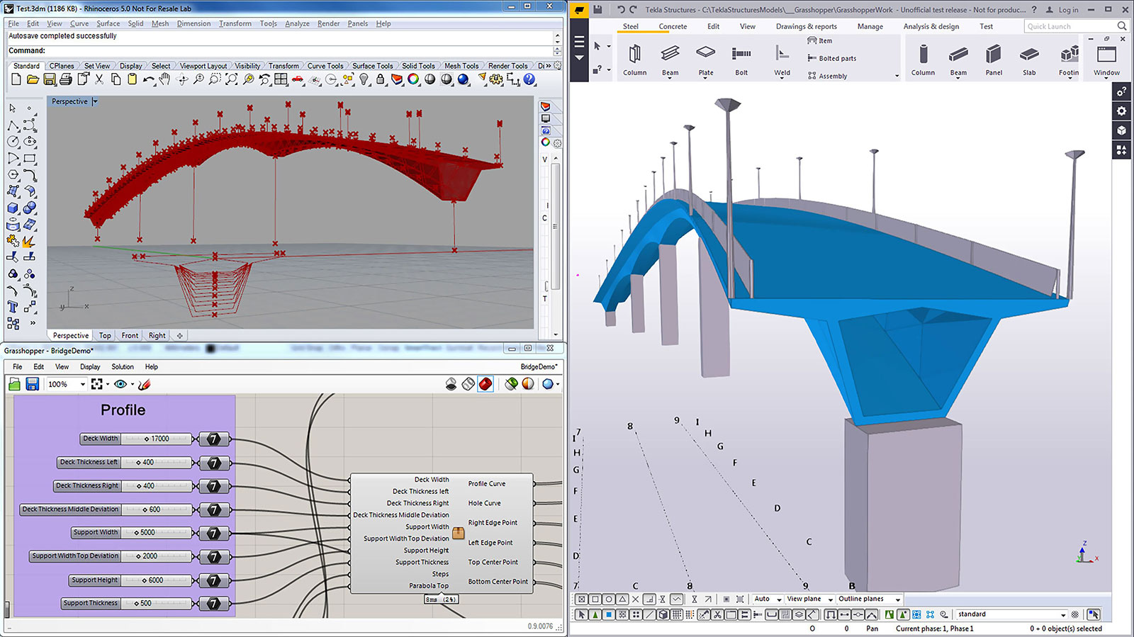 Bridge creator. Tekla программа. Текла Стракчерз. Проектирование в текла. Текла программа для проектирования.