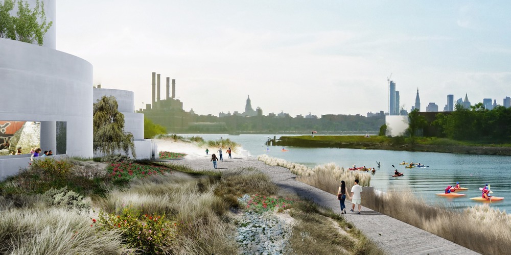 STUDIO V Architecture pak získalo ocenění v kategorii experimentálních projektů za svůj návrh nového parku v New Yorku