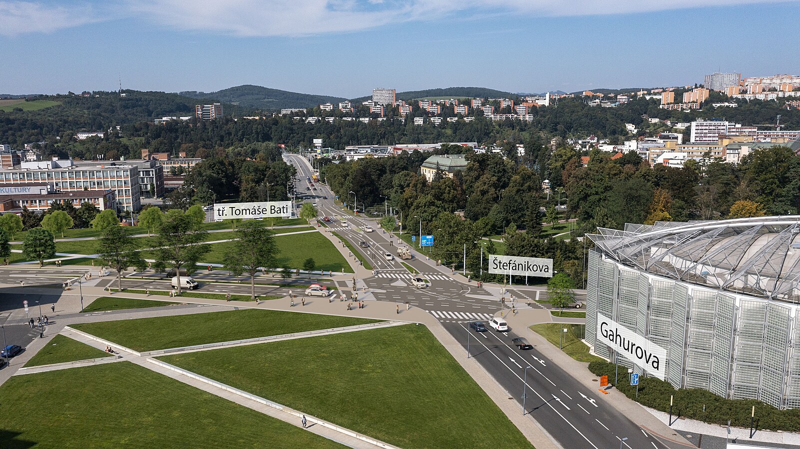 Tunel pod Zlínem - návrh