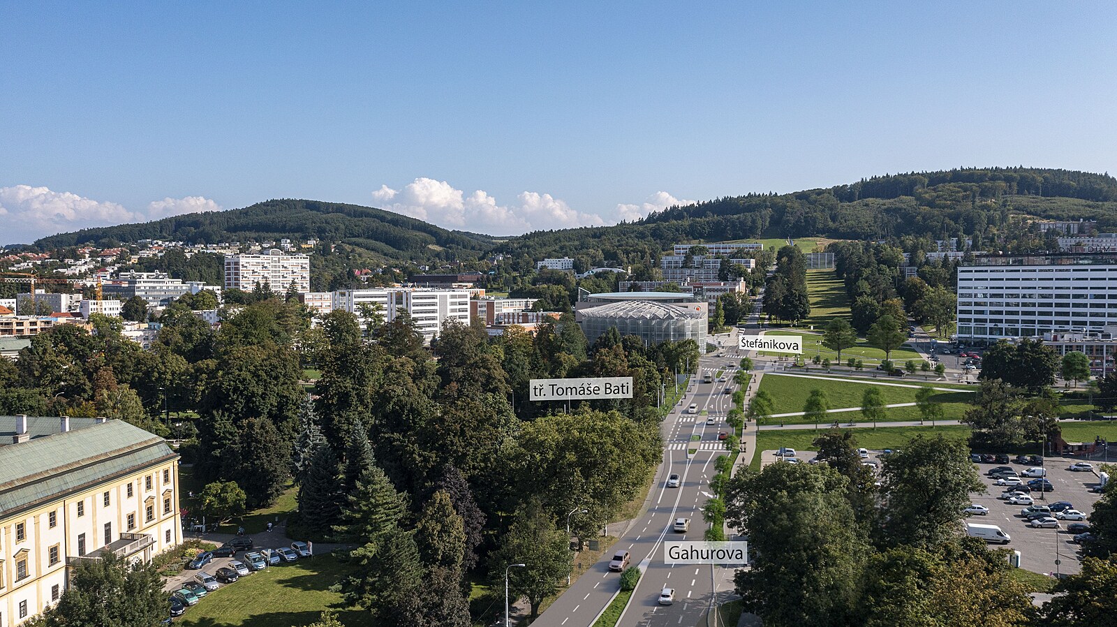 Tunel pod Zlínem - návrh