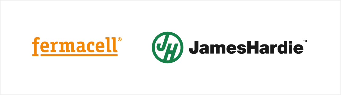 DAT James Hardie Logo Strings FERMACELL HARDIE