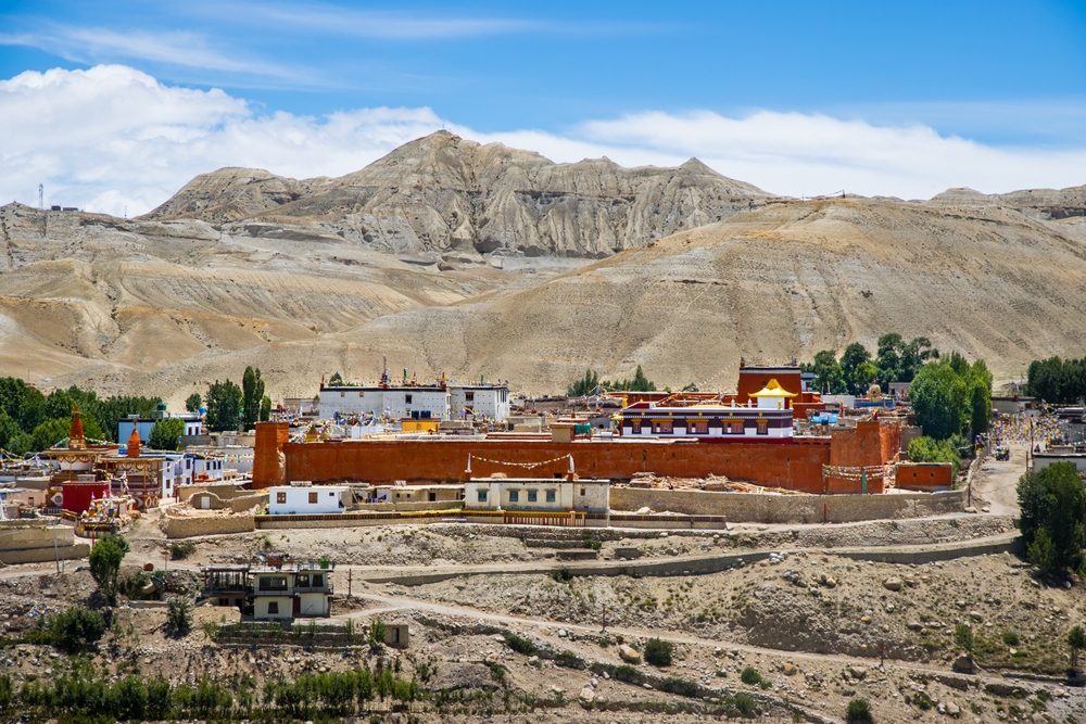 Pohled na Lo Manthang