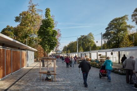 Rekonstrukce tržiště Pod Kaštany ve Zlíně