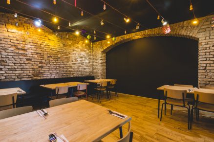 Asijská restaurace s působivým designem